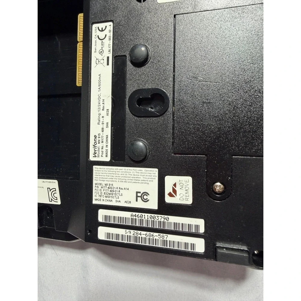 Verifone mx 915